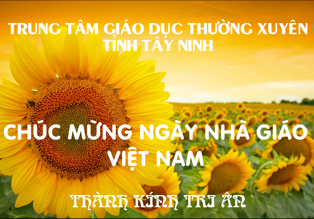Chúc mừng Ngày Nhà giáo Việt Nam năm 2021