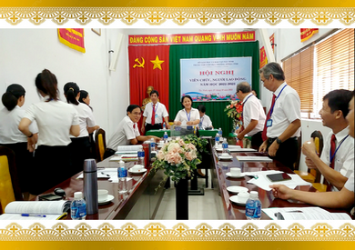 Hội nghị Viên chức, Người lao động Trung tâm GDTX tỉnh Tây Ninh năm học 2022-2023