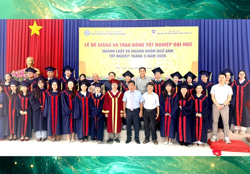 Lễ Bế giảng các lớp đại học khóa tốt nghiệp tháng 05/2026 của Viện Đào tạo Mở và CNTT - ĐH Huế